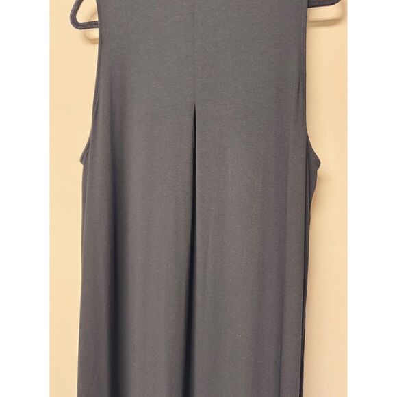 J. JILL Wearever Collection Black Soft Jersey Knit Midi/Maxi Dress, Sz XL - Picture 7 of 10